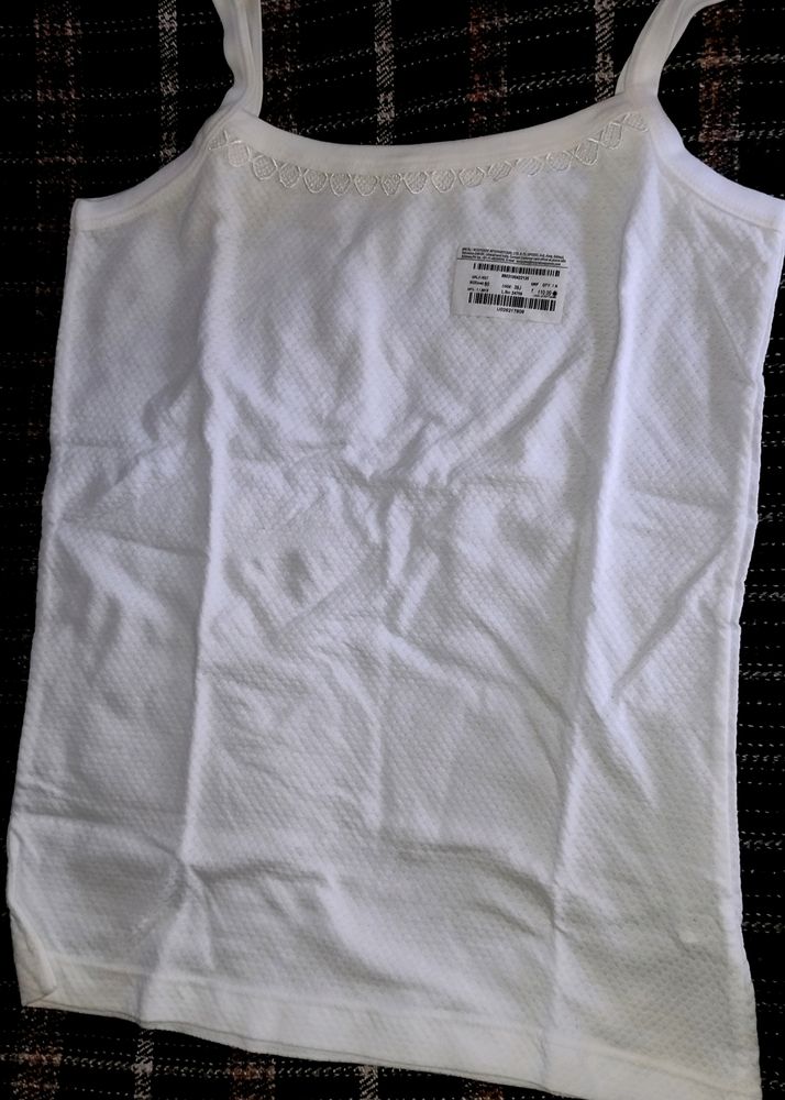 Classic White Camisole Top
