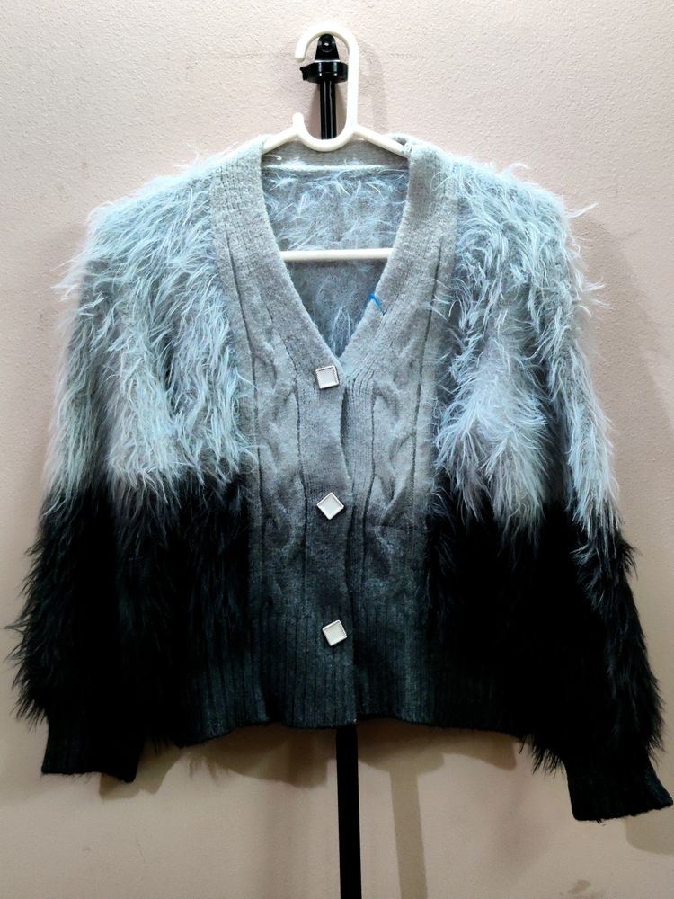women's imported cardigan with a Vneck