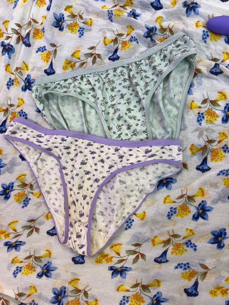 Floral Print Briefs - Pack of 2 not mine