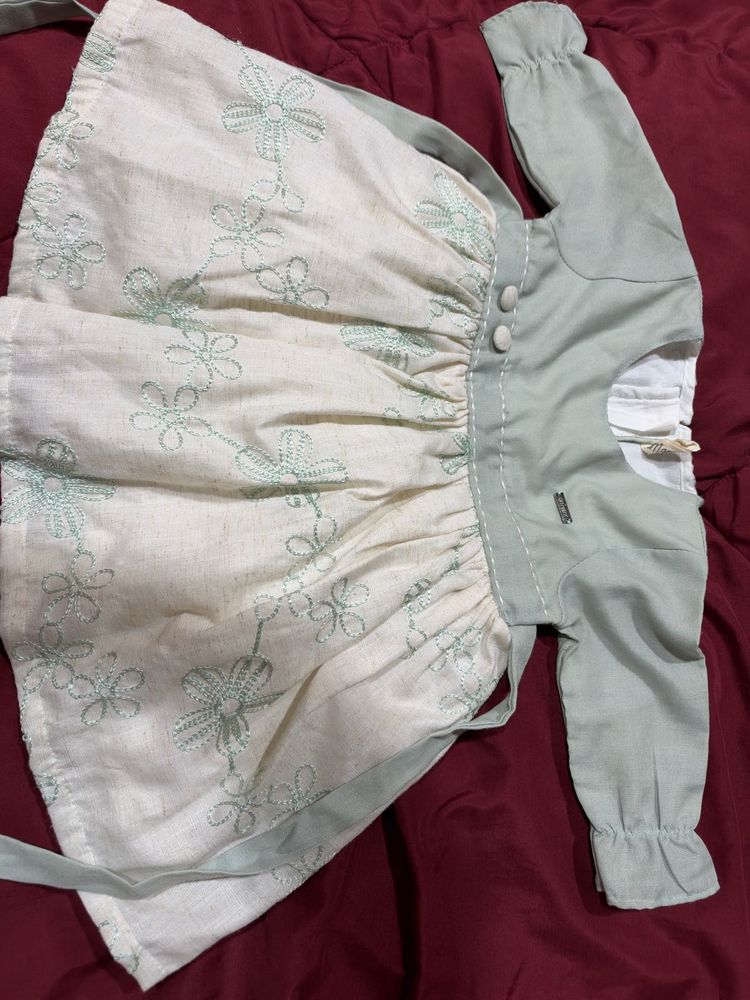 Embroidered Baby Girl Dress