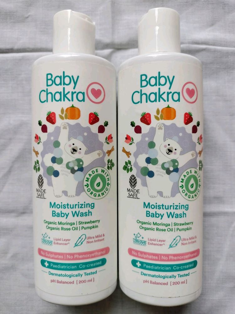 Baby Chakra Moisturizing Body Wash Pack Of 2