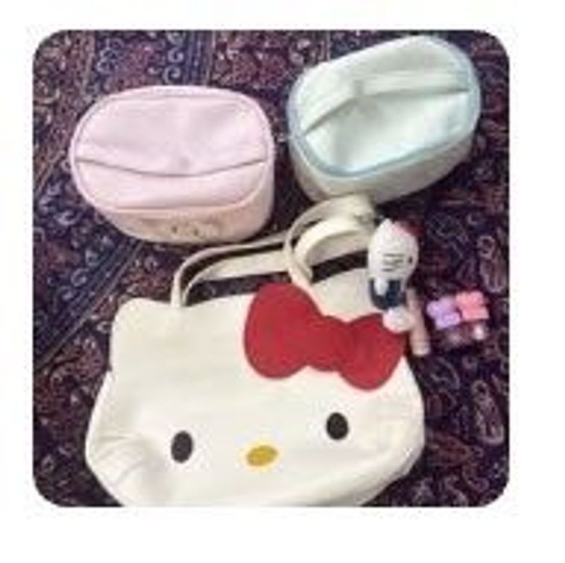 Hello Kitty Tote Bag Set