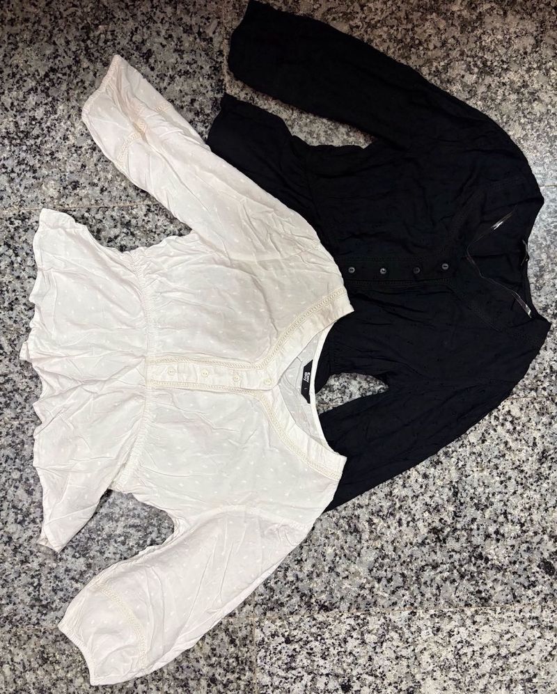 Women's Long Sleeve Tops (Set of 2)