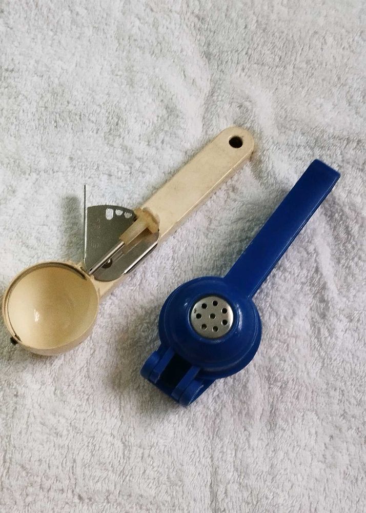 Ice cream Scoop Spoon &amp; Lime Squeezer