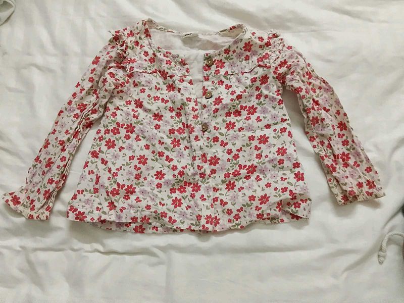 Chic Floral Print Blouse