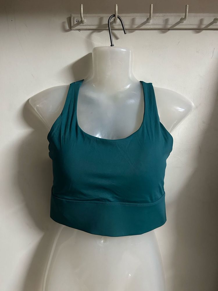 Teal Sports Bra
