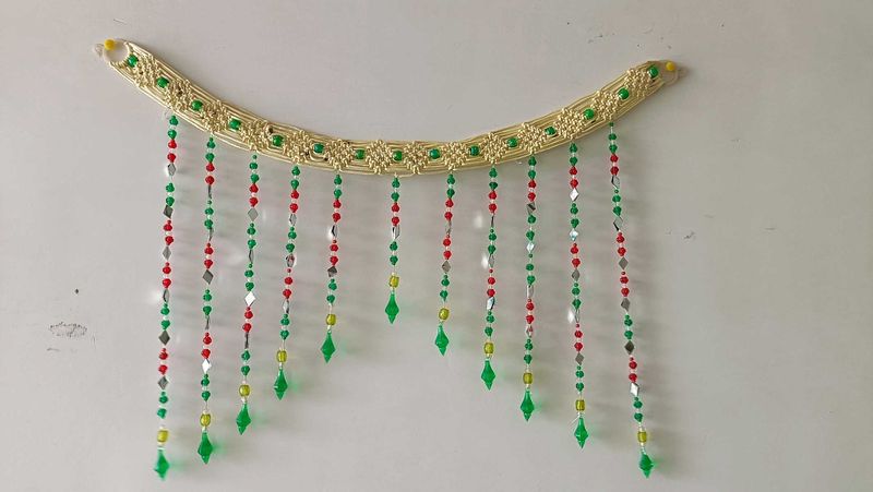 Handmade Beaded Toran Door Hanging