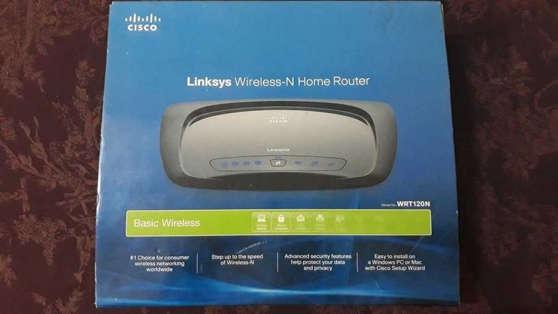 Cisco Linksys WRT120N Wireless-N Home Router