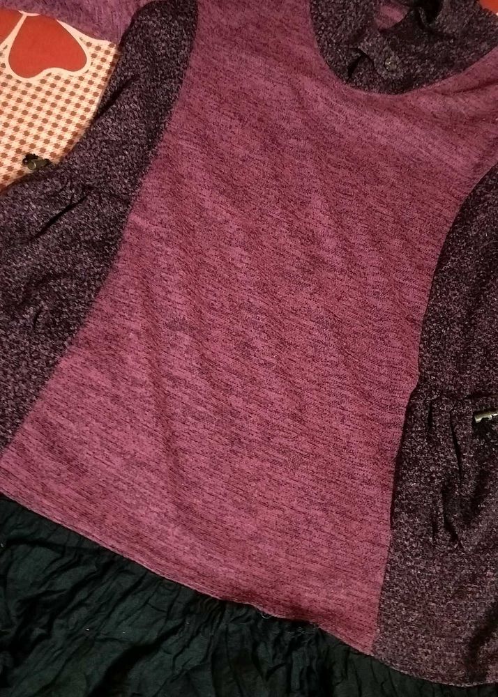 Colorblock Tunic Dress