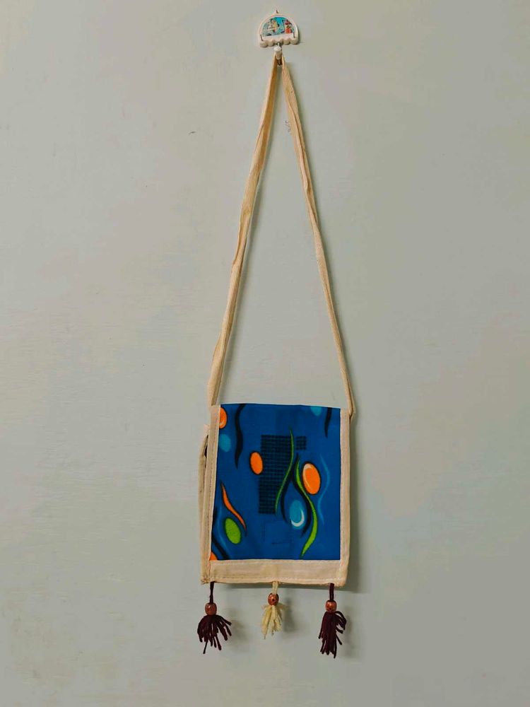 Cute Blue Sling Bag