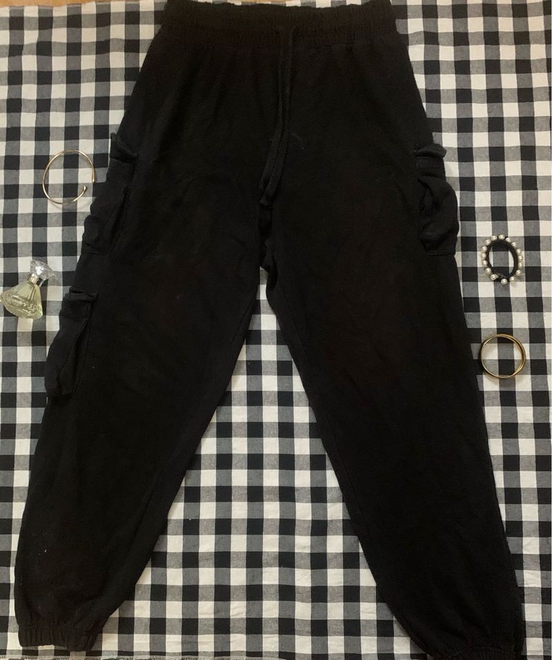 Black Cargo Pants
