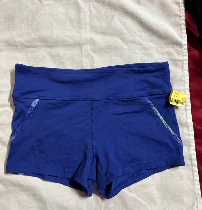 Royal Blue Athletic Shorts