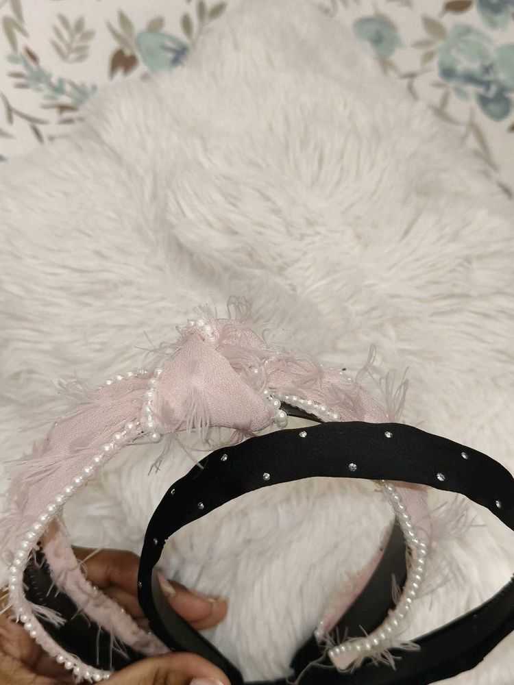 Beaded and Feathered Headbands