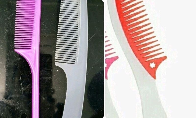Pack 3 Quality,Plastic Comb