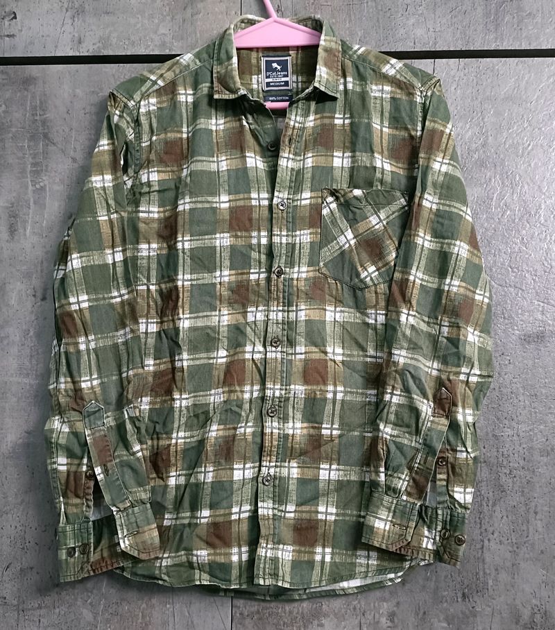Shirt For Men Olive Green