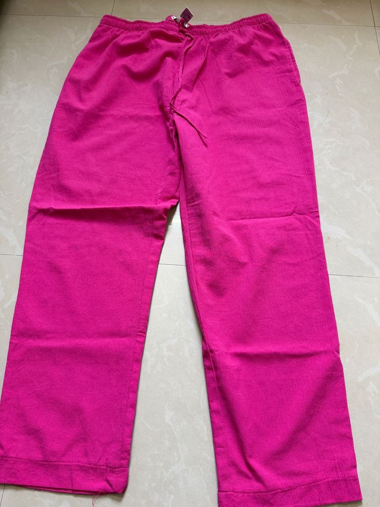 Vibrant Pink Palazzo Pants