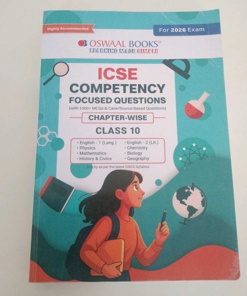 ICSE Competency Focused Questions Class 10