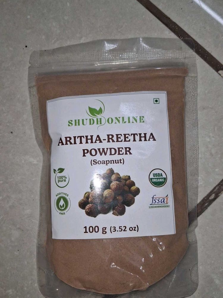 Aritha Reetha Powder (Soapnut) 100g
