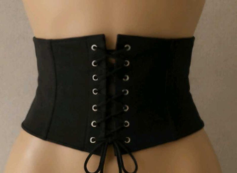 black corset