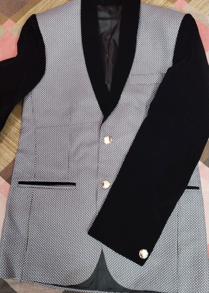 New Black Blazer For Men
