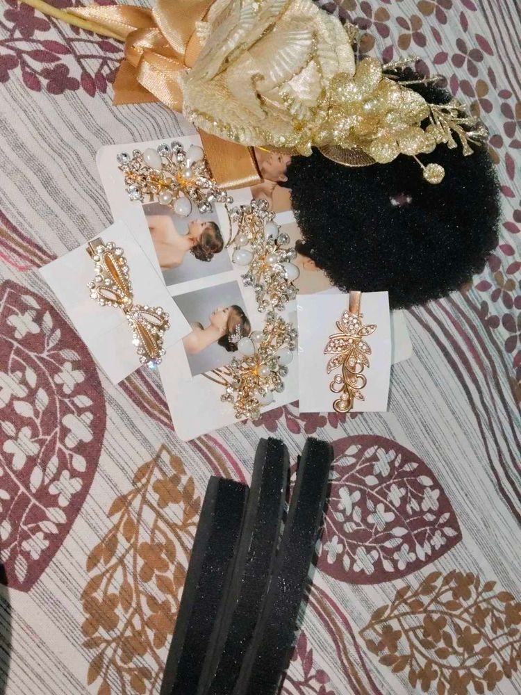 6 items hair aascessories