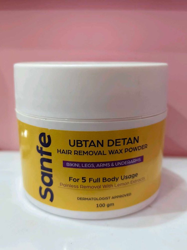 Sanfe Ubtan Detan Hair Removal Wax Powder