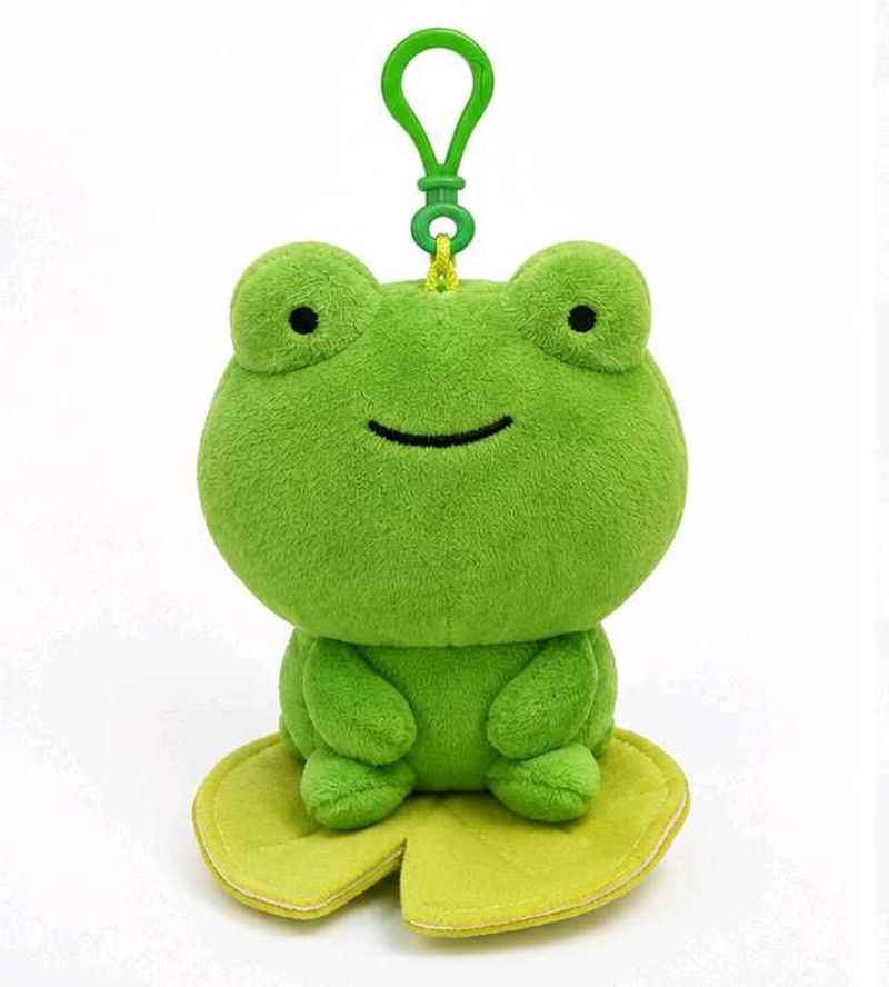 Cute Frog Plush Keychain Toy