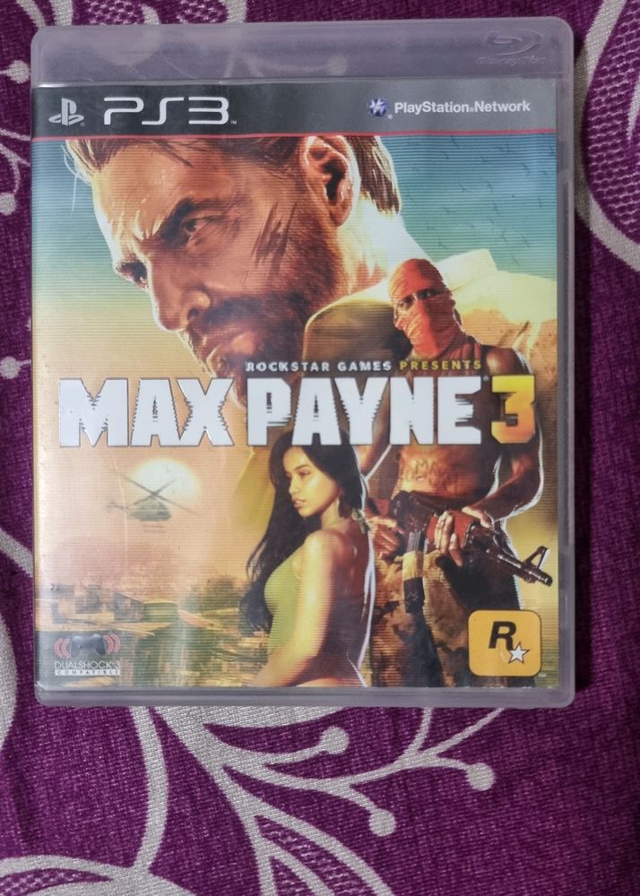 PS3 |Max Payne 3 | Scratchless, Mint Condition