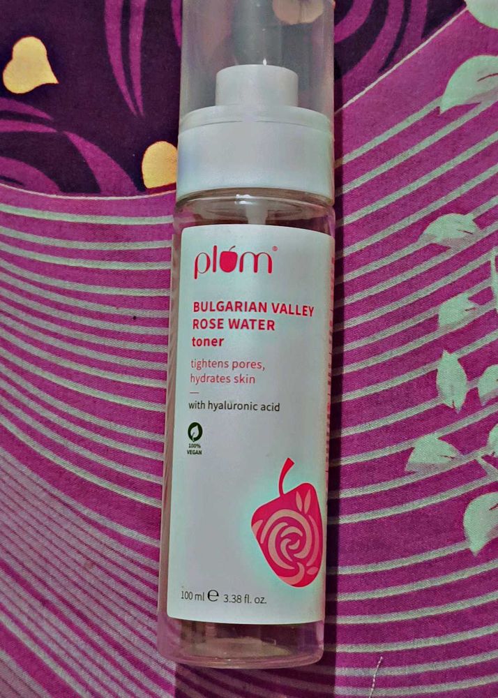 Plum Bulgarian Valley Rose Water Toner