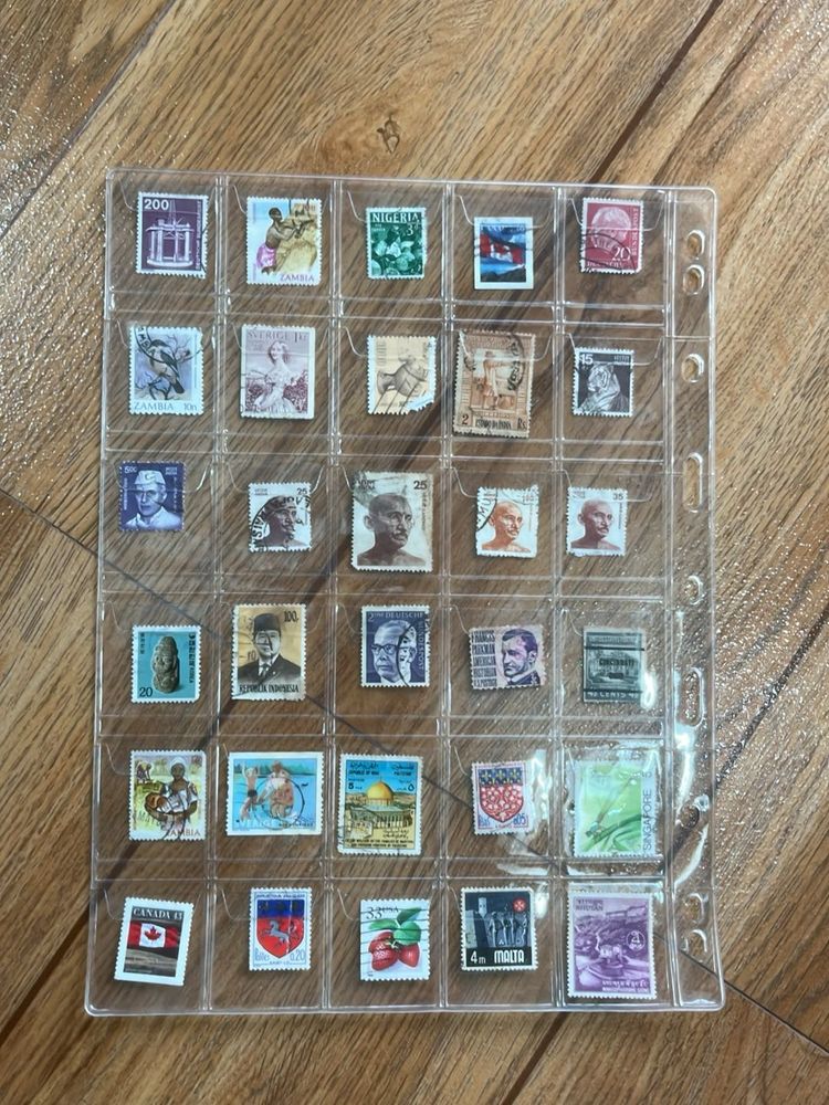 Collection 30 of Vintage Stamps