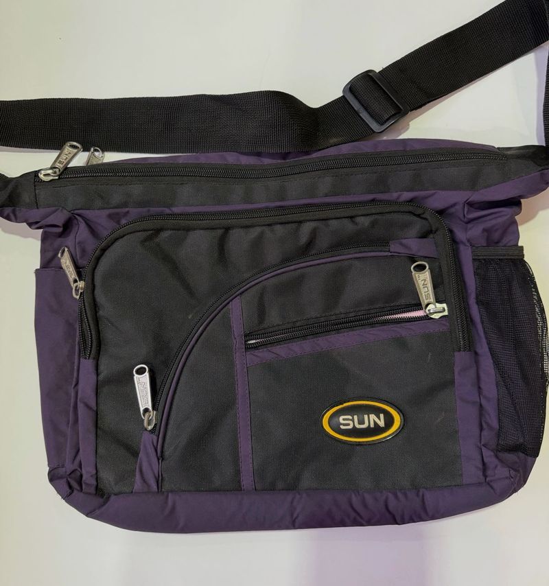 SUN Multi-Compartment Casual Crossbody Sling Bag