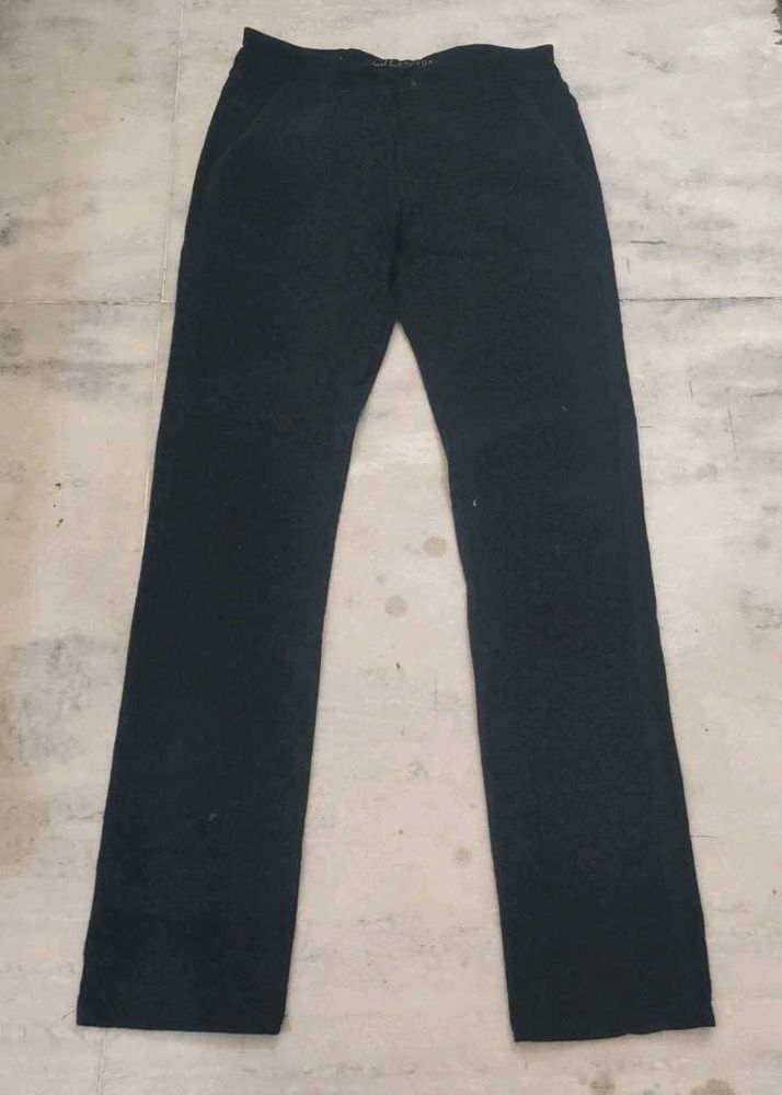 Black Straight Leg Pants