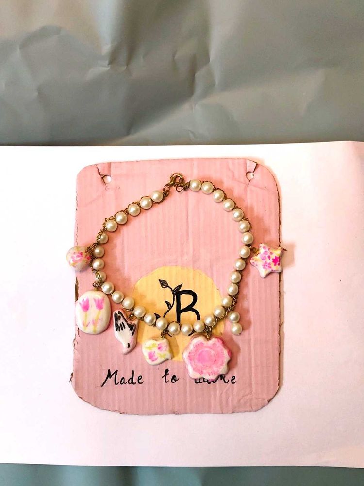 Charming Beaded choker with Charms
