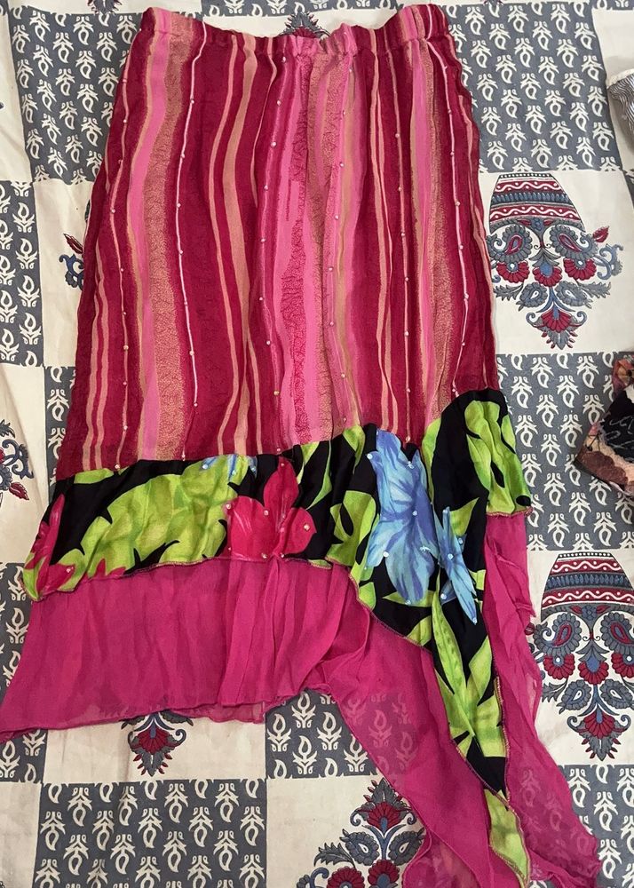 Floral Maxi Skirt
