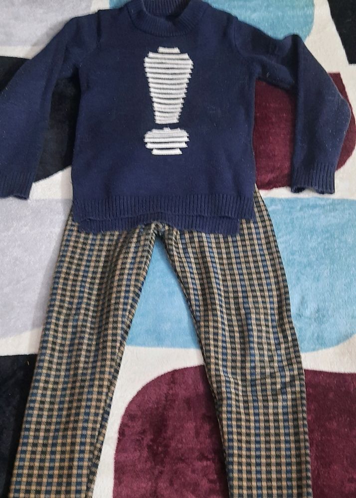 Sweter And Winter Pant