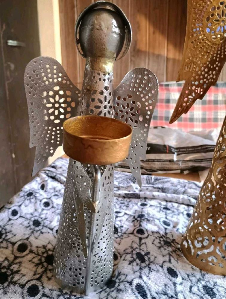Pair of  Nightangles Candle Holder