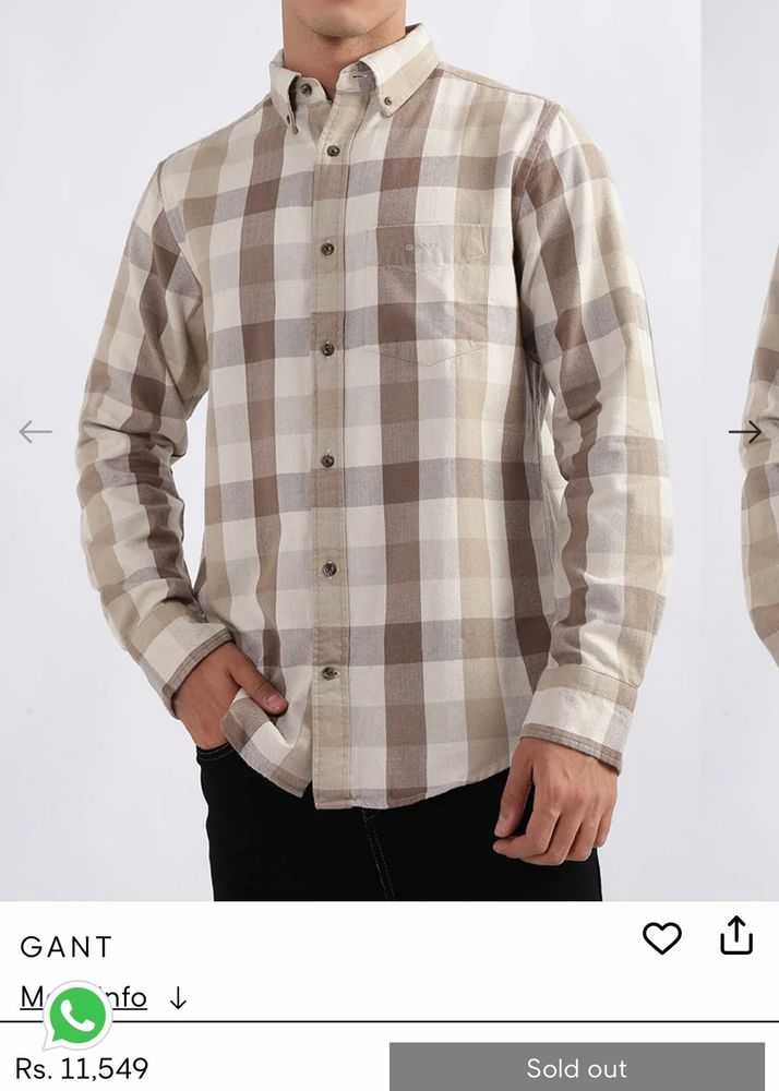 GANT Plaid Button-Down Shirt