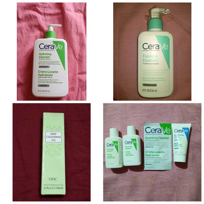 CeraVe &amp; DHC Skincare Lot