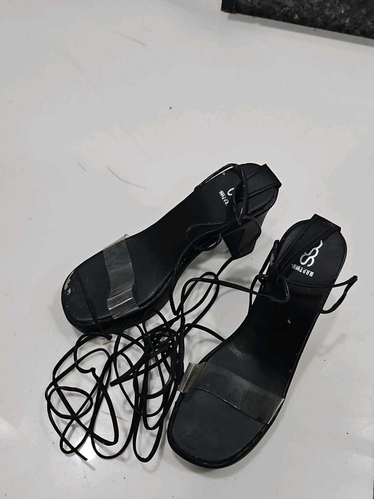 Strappy Block Heel Sandals