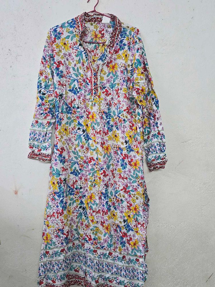 Floral Print Kurti