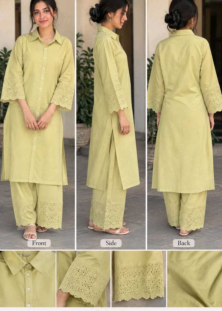 Elegant Light Green Kurta Set
