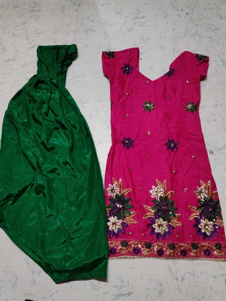 Magenta Suit Set