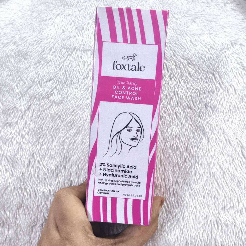 Foxtale Oil and Acne Control Face Wash | 2% Salicy