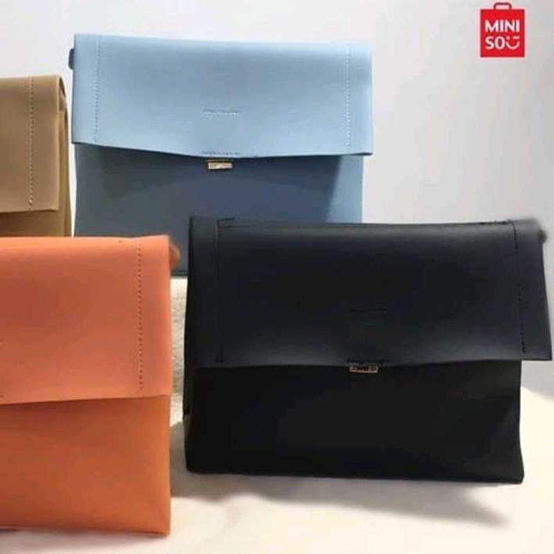 Black Miniso original bag + free srunchie