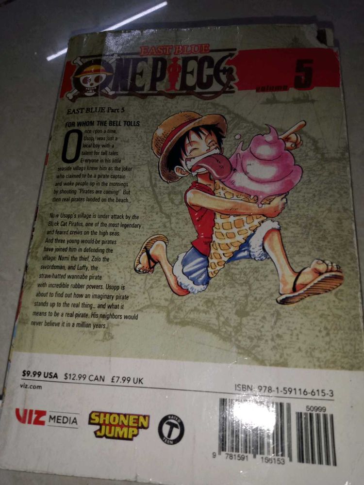 One Piece Manga Vol. 5 - East Blue Part