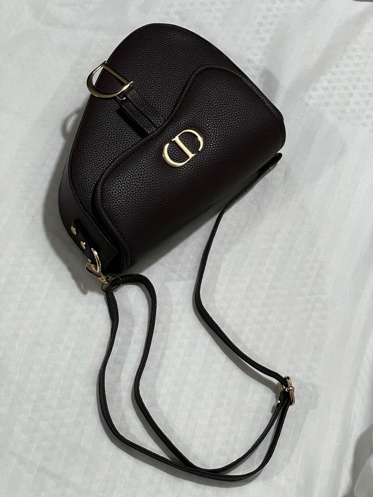 Dior inspired Saddle Shoulder Bag