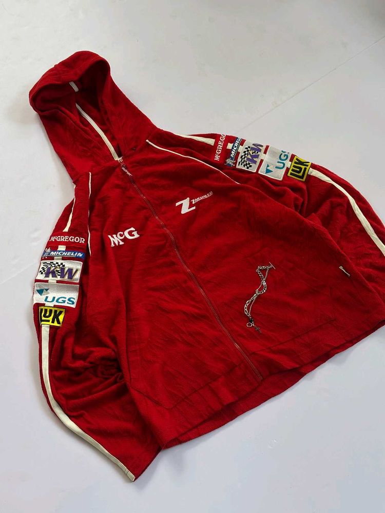 OG Slazenger Hooded Fleece Jacket