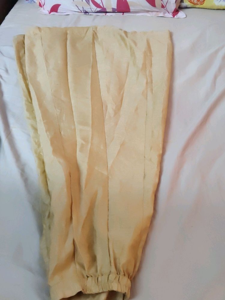 Long Skirt Golden Colour