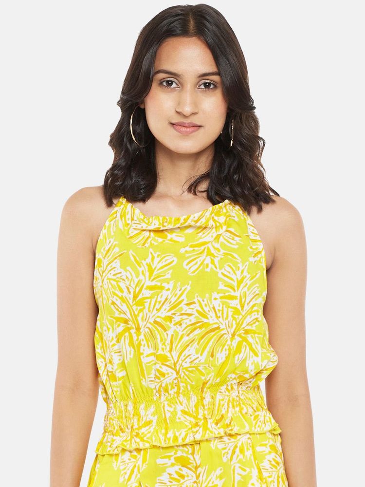 FREE DELIVERY!!!!!!! Yellow tie up top