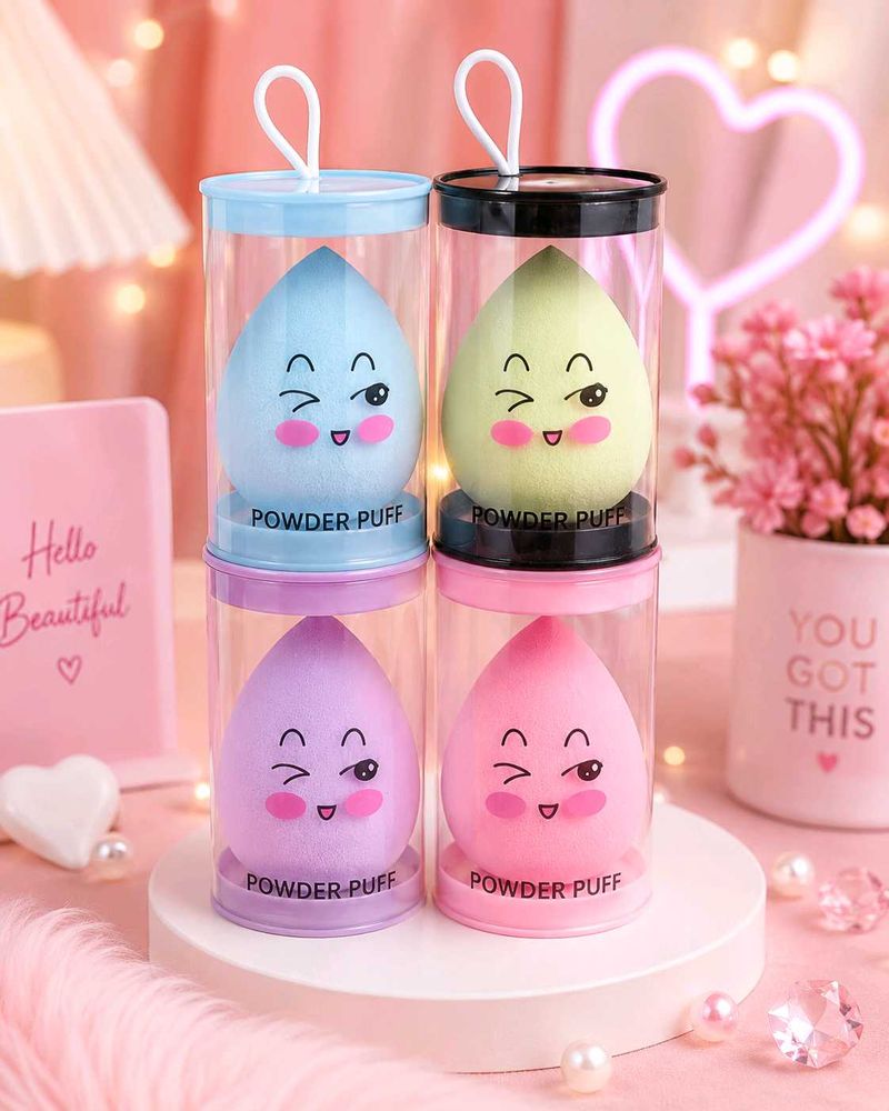 Cute Powder Puff Makeup Sponges